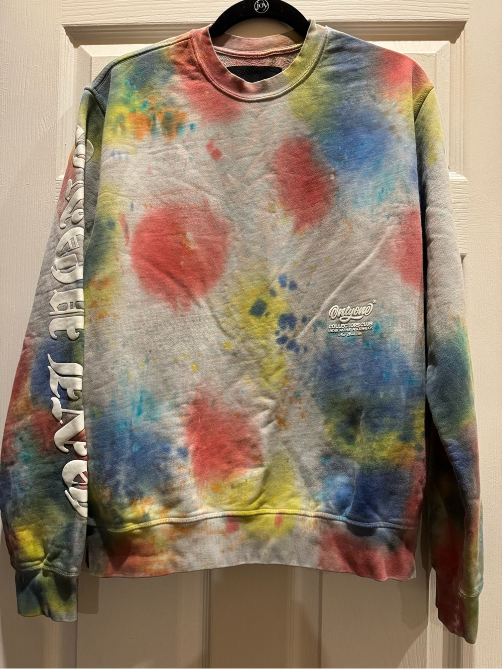 Onlyone Collectors Club: undertaken by aficionados: NY Tie-Dye Crewneck Small